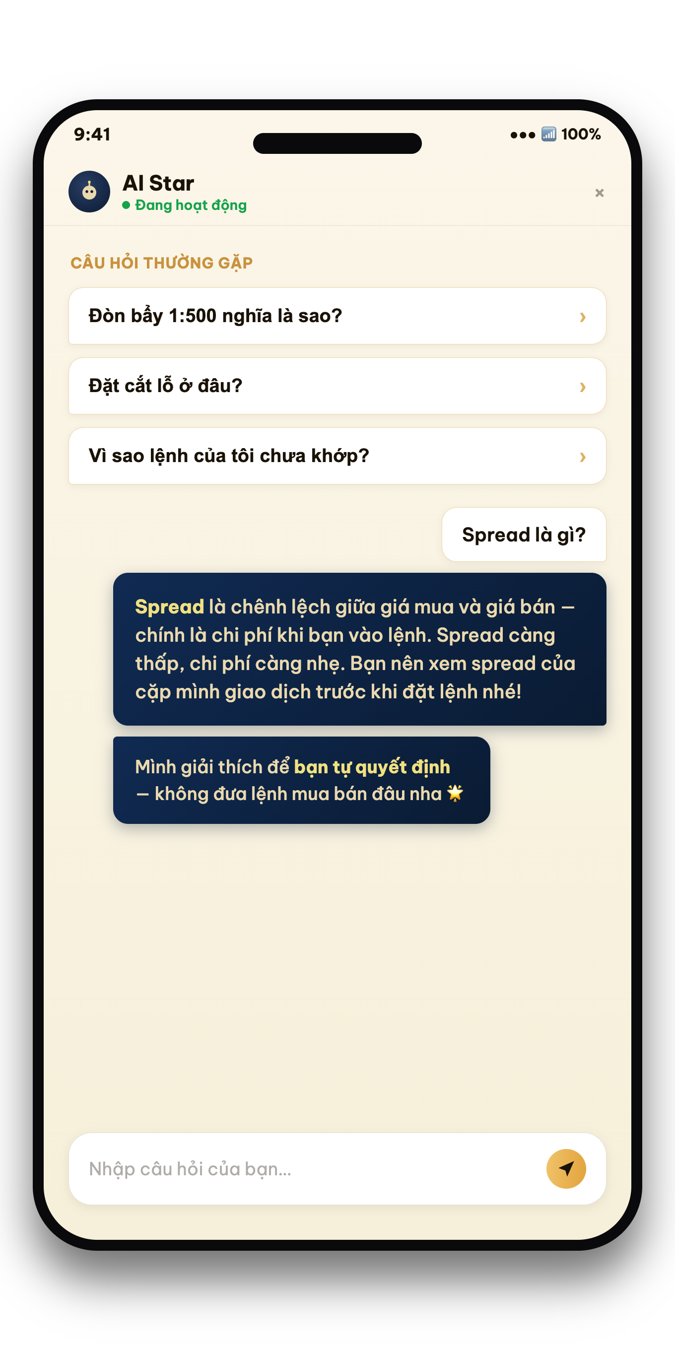 Trợ lý AI Star